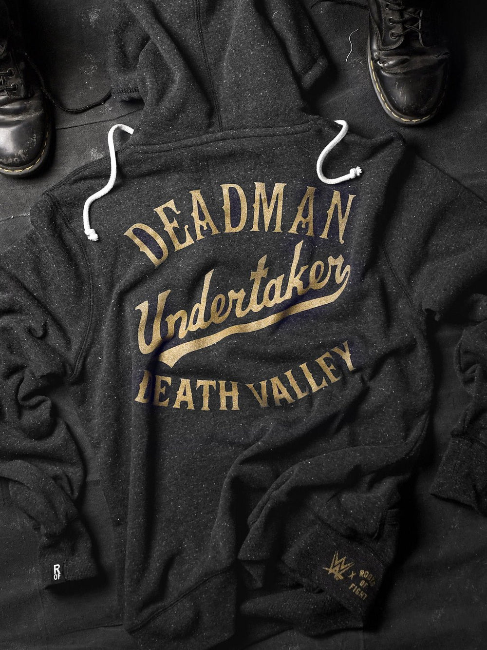 Undertaker Death Valley Black PO Hoody - Roots of Fight Canada