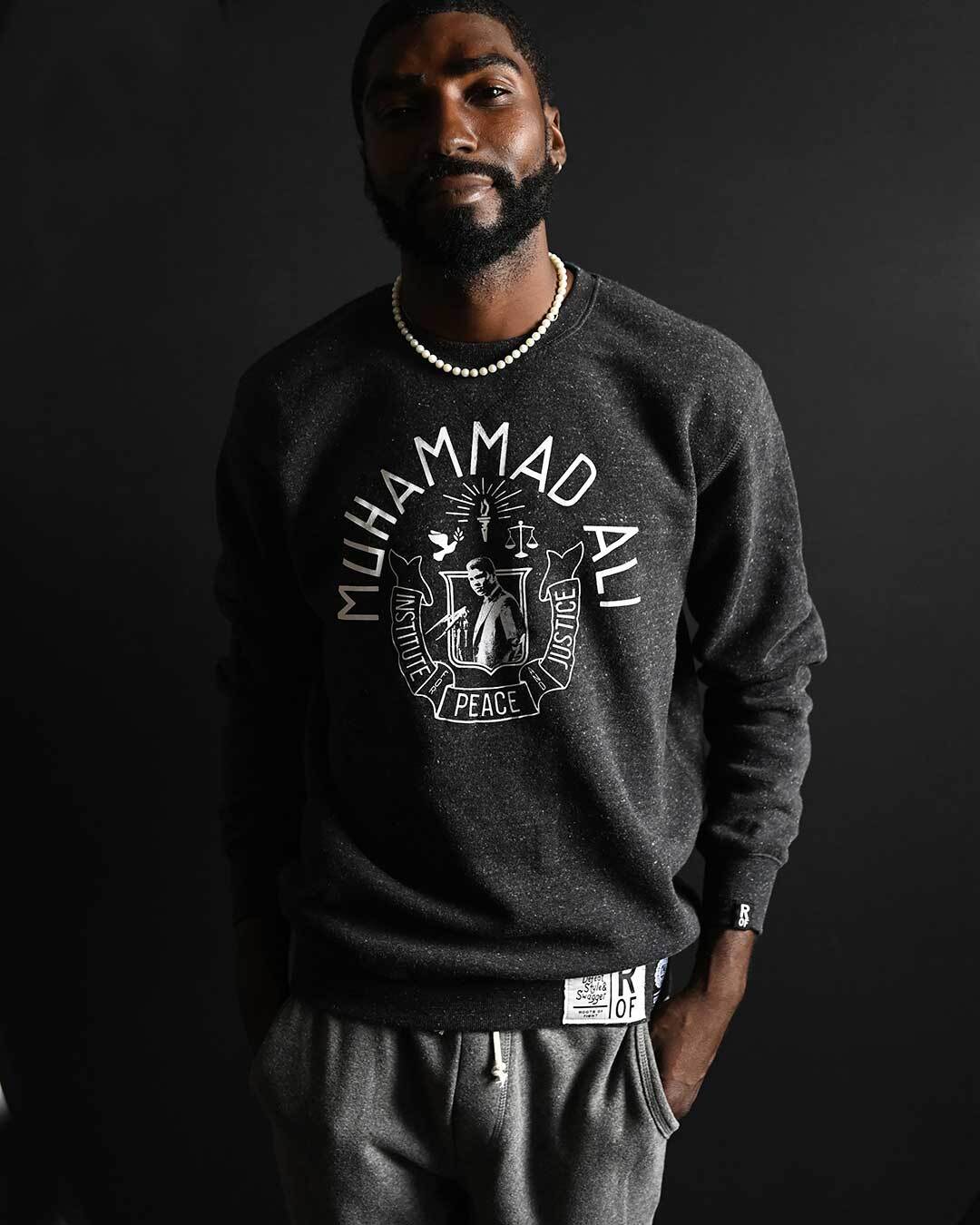 UofL - Ali Louisville Black Sweatshirt - Roots of Fight Canada