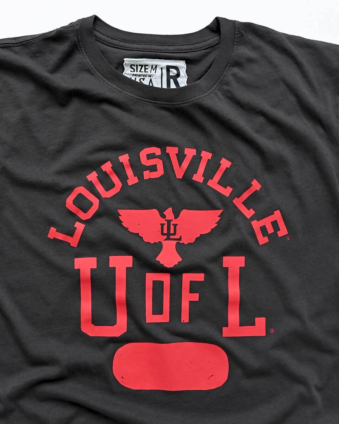 UofL - Louisville Black Tee - Roots of Fight Canada