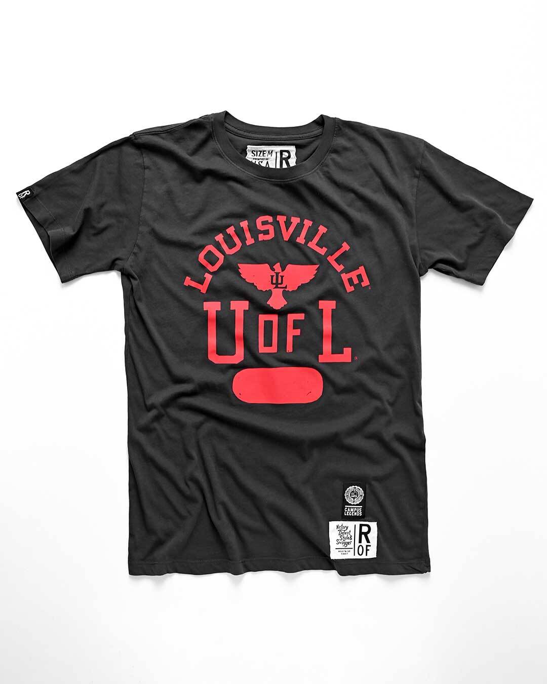 UofL - Louisville Black Tee - Roots of Fight Canada