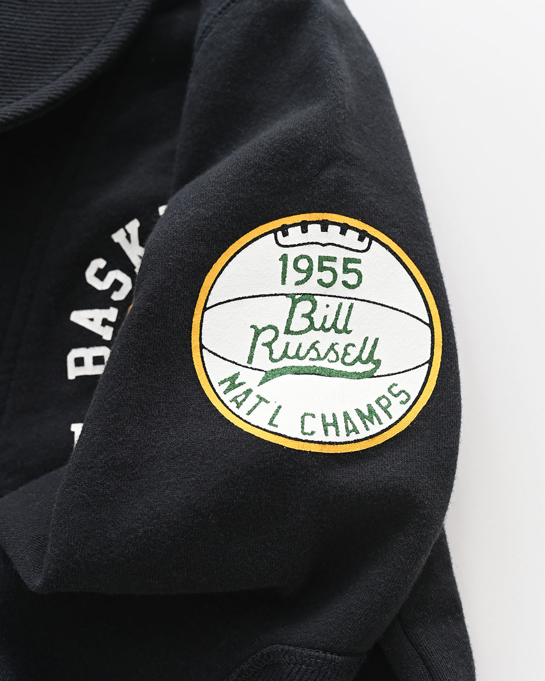 USF - Bill Russell '55 Black Cardigan - Roots of Fight Canada