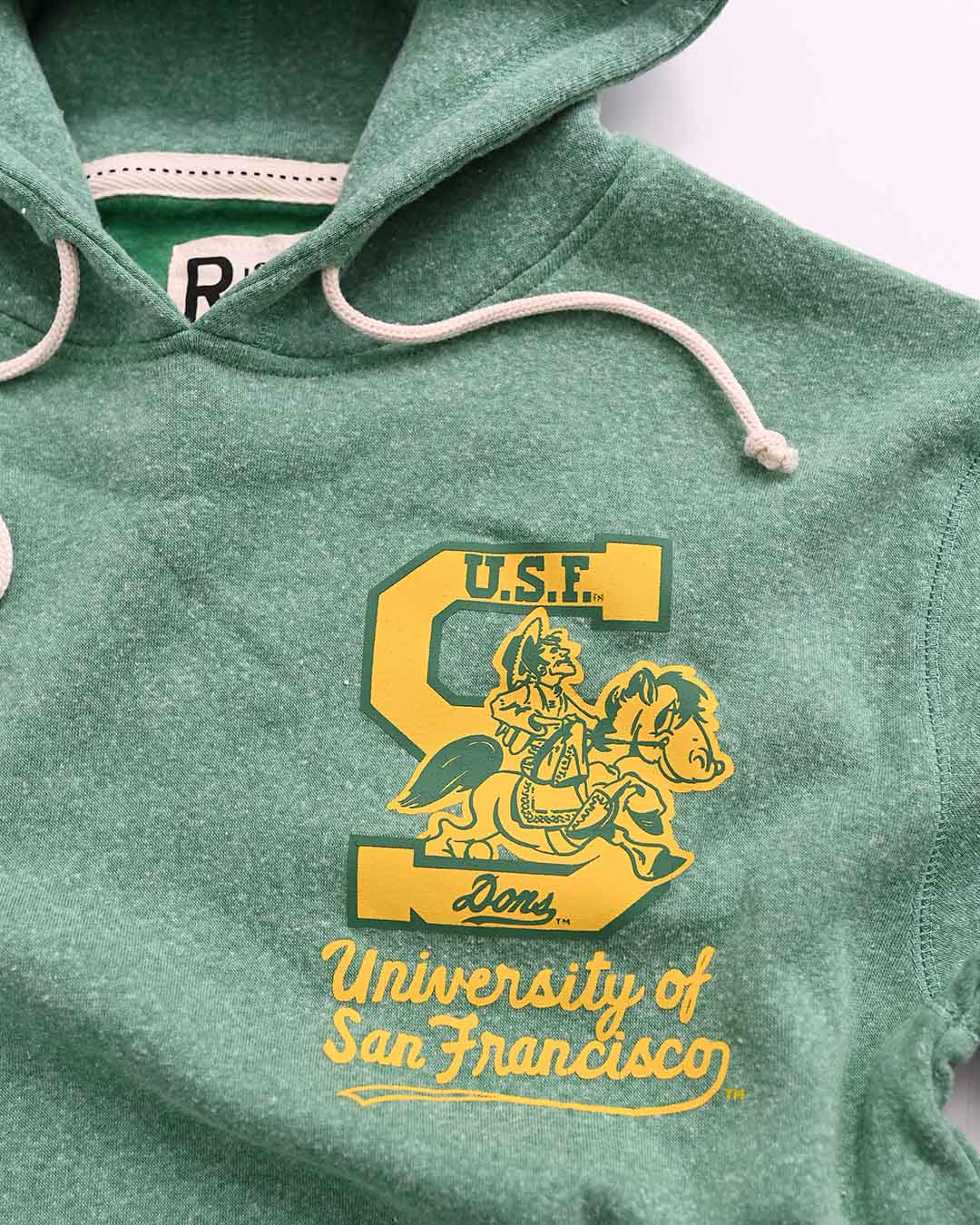 USF - San Francisco Dons Green Hoody - Roots of Fight Canada