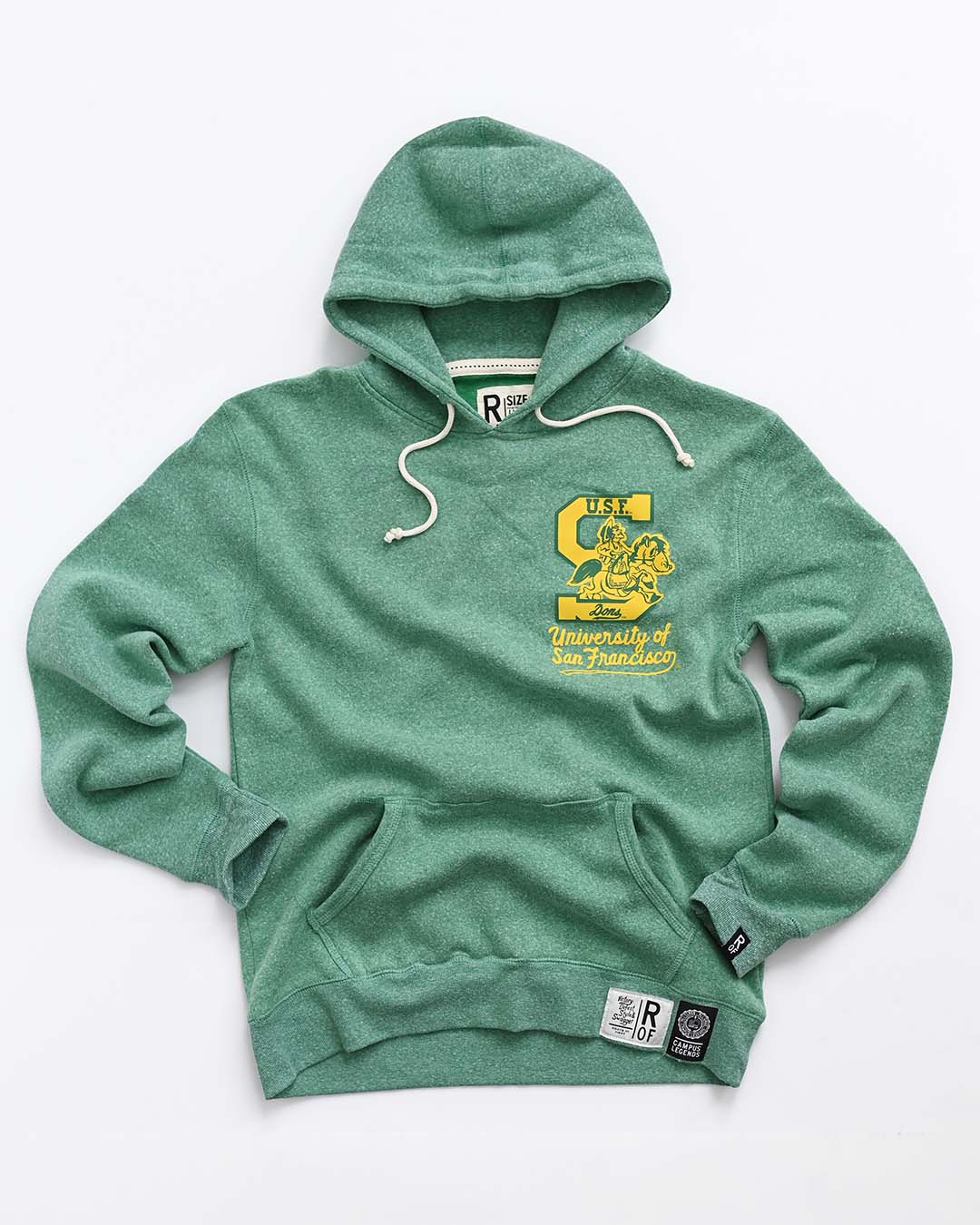 USF - San Francisco Dons Green Hoody - Roots of Fight Canada
