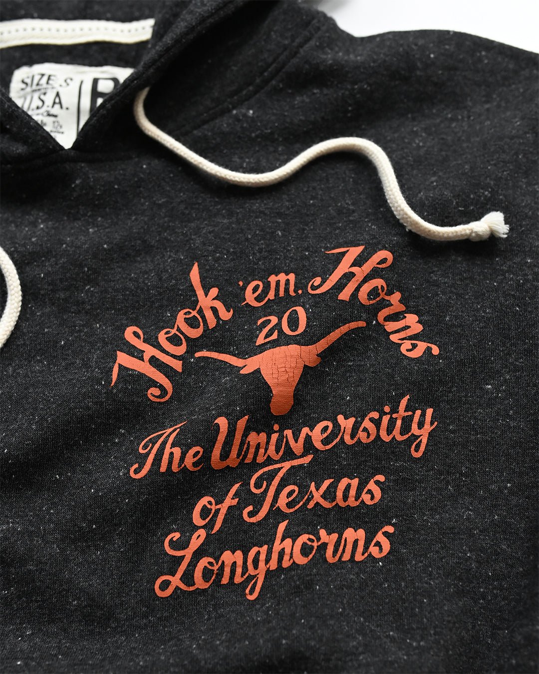 UT - Earl Campbell Tyler Rose Black PO Hoody - Roots of Fight Canada