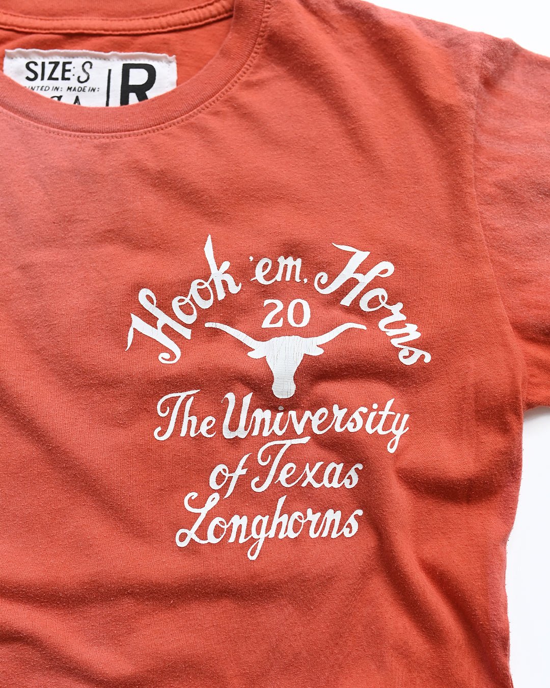 UT - Earl Campbell Tyler Rose Orange Tee - Roots of Fight Canada