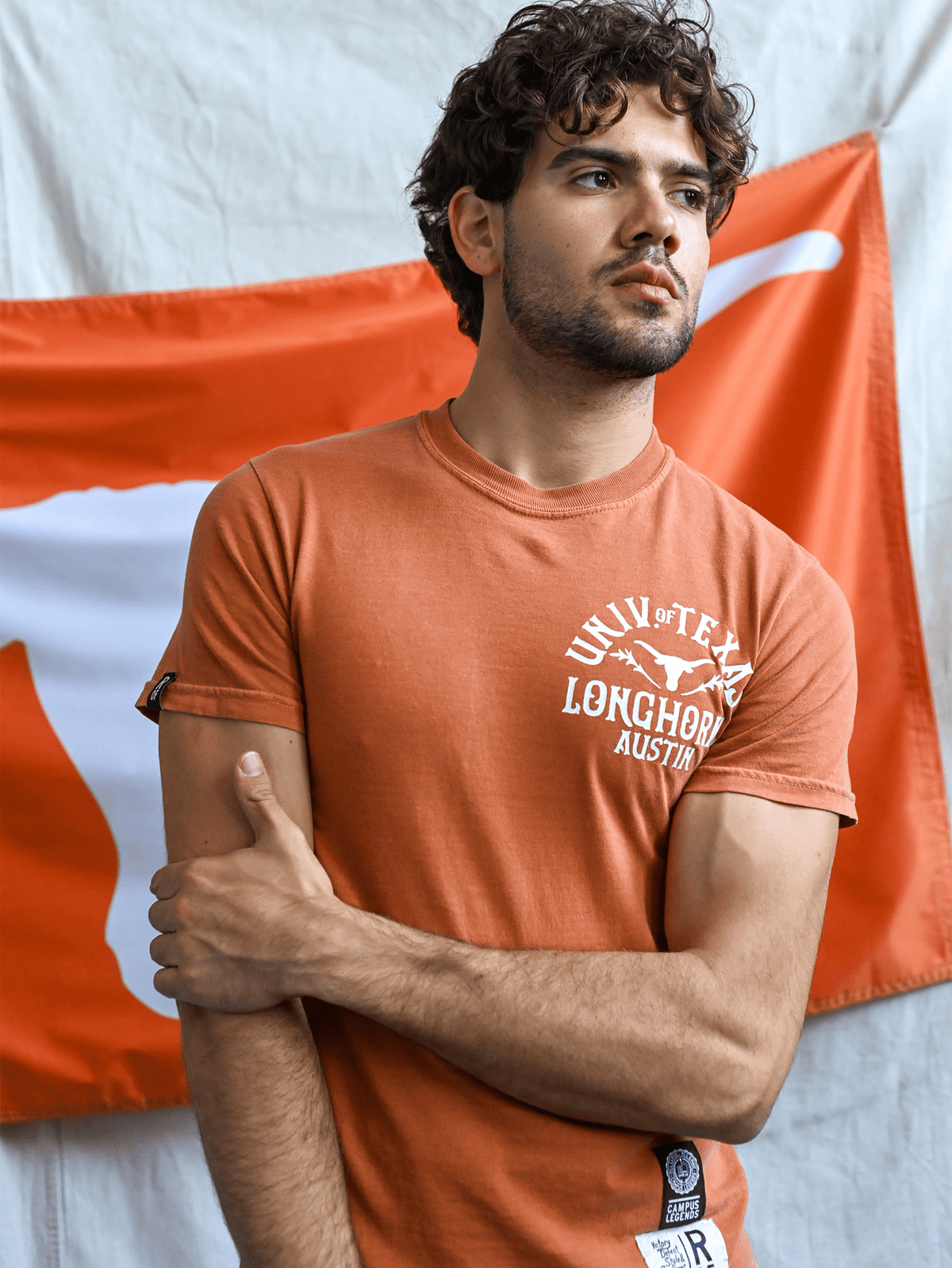 UT - Hook 'Em Horns Orange Tee - Roots of Fight Canada