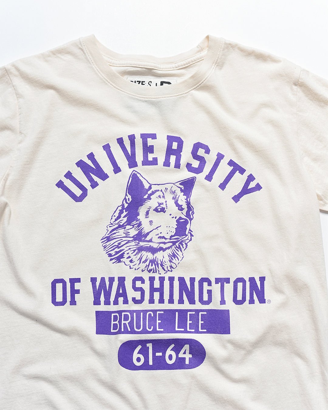 UW - Bruce Lee Legends ’61 - '64 White Tee - Roots of Fight Canada