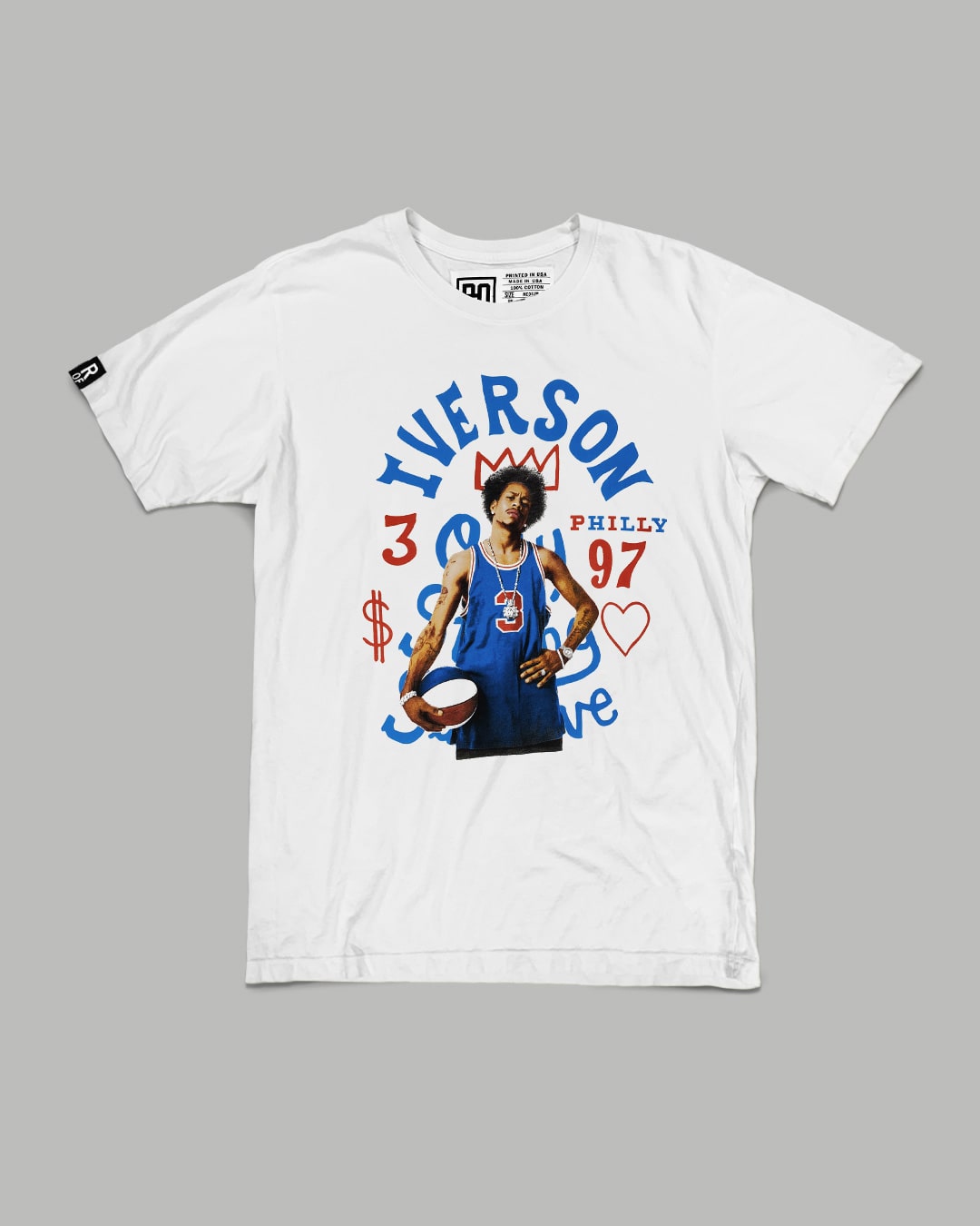Iverson Philly Photo White Tee