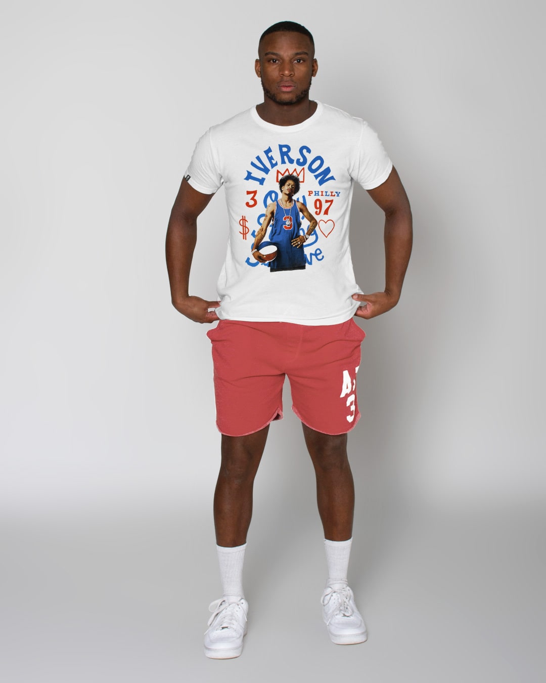 Iverson Philly Photo White Tee
