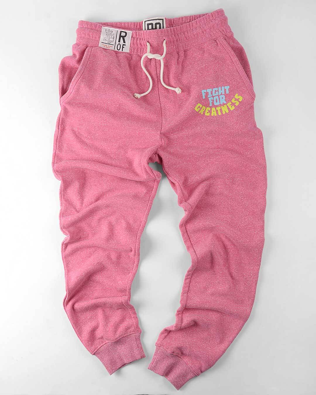 BHT - Culture of Greatness Pink Sweatpants