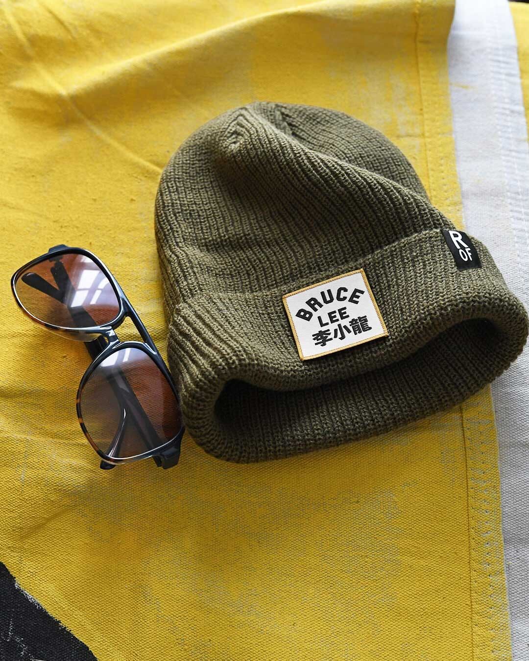 Bruce Lee Classic Olive Beanie