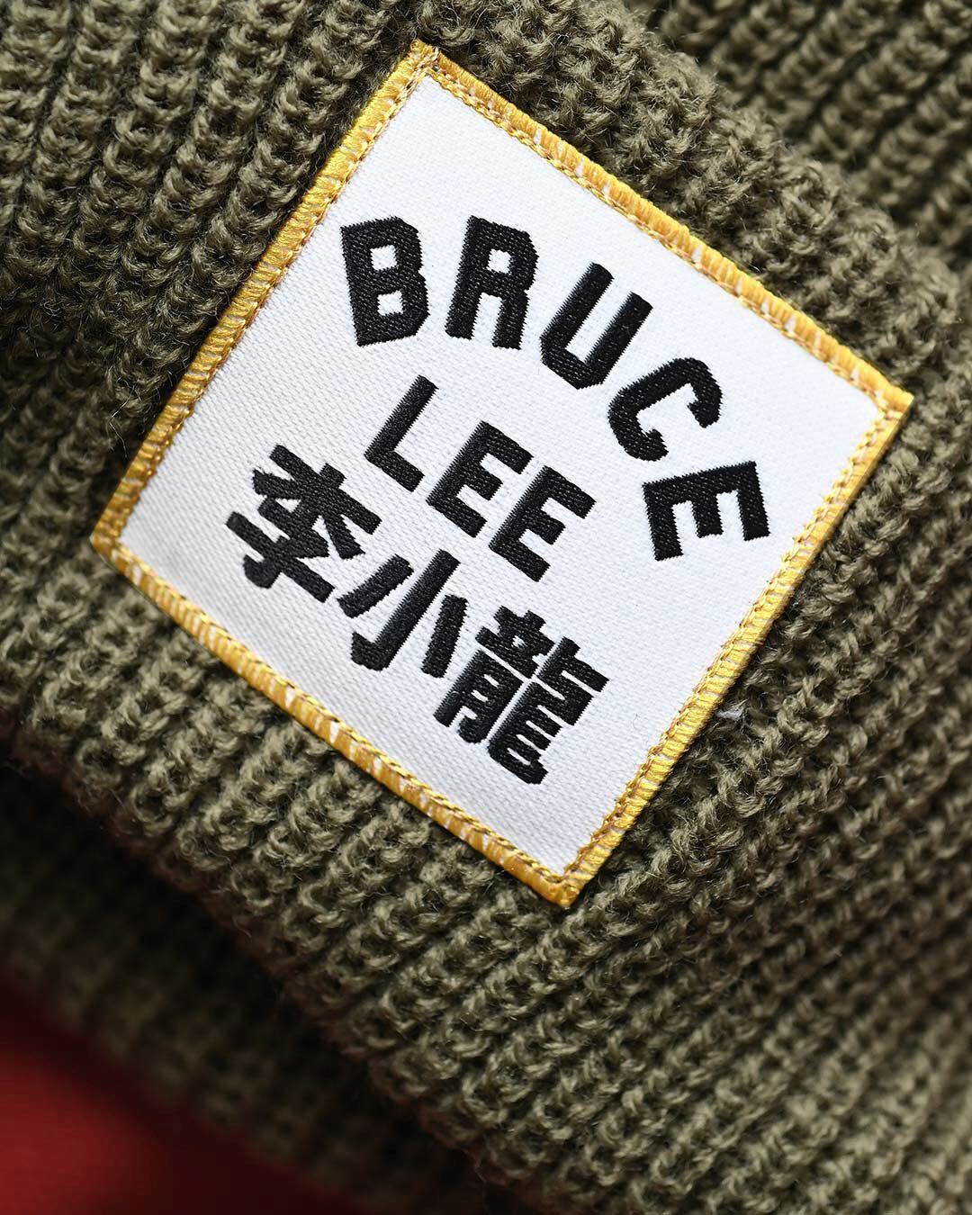 Bruce Lee Classic Olive Beanie