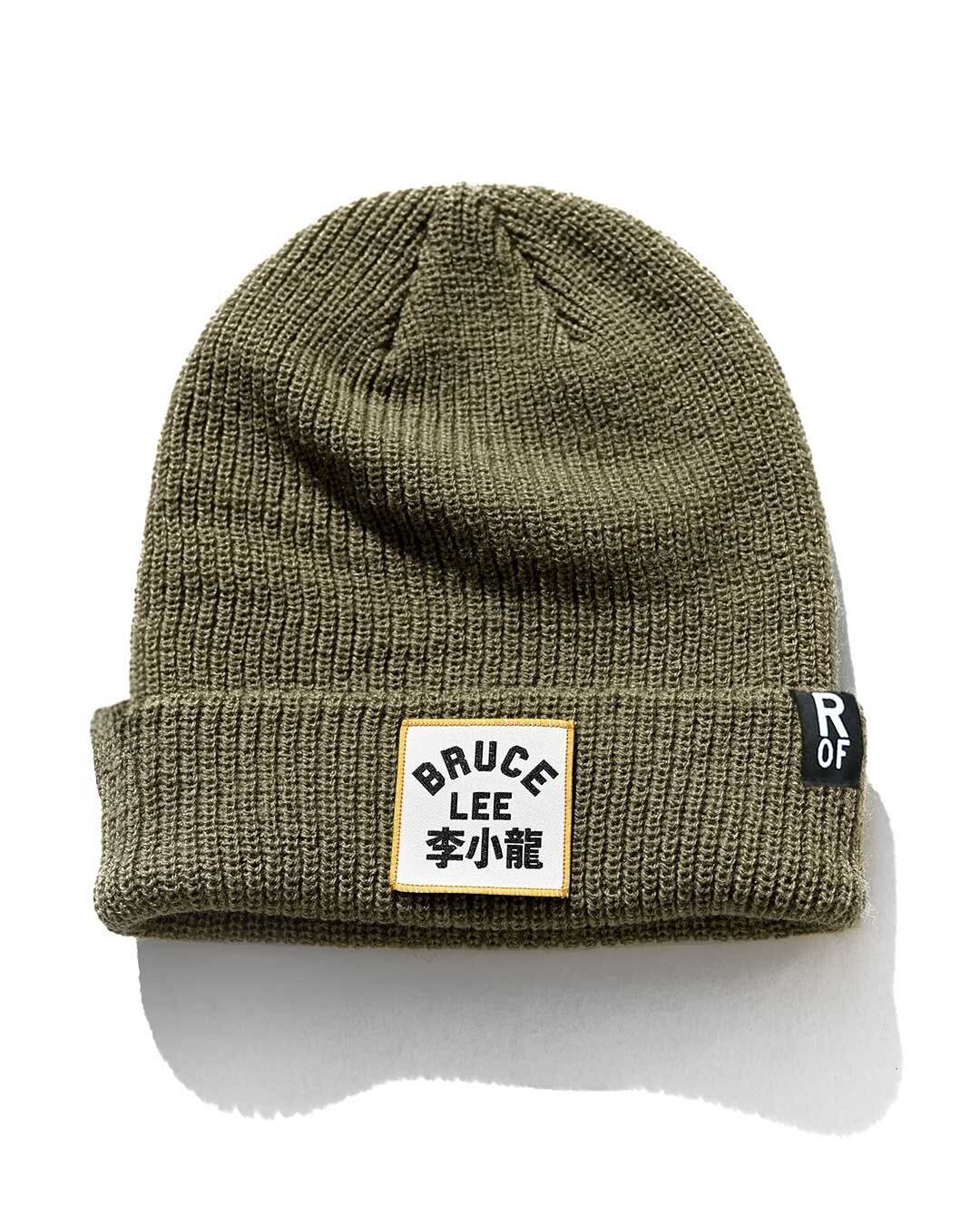 Bruce Lee Classic Olive Beanie