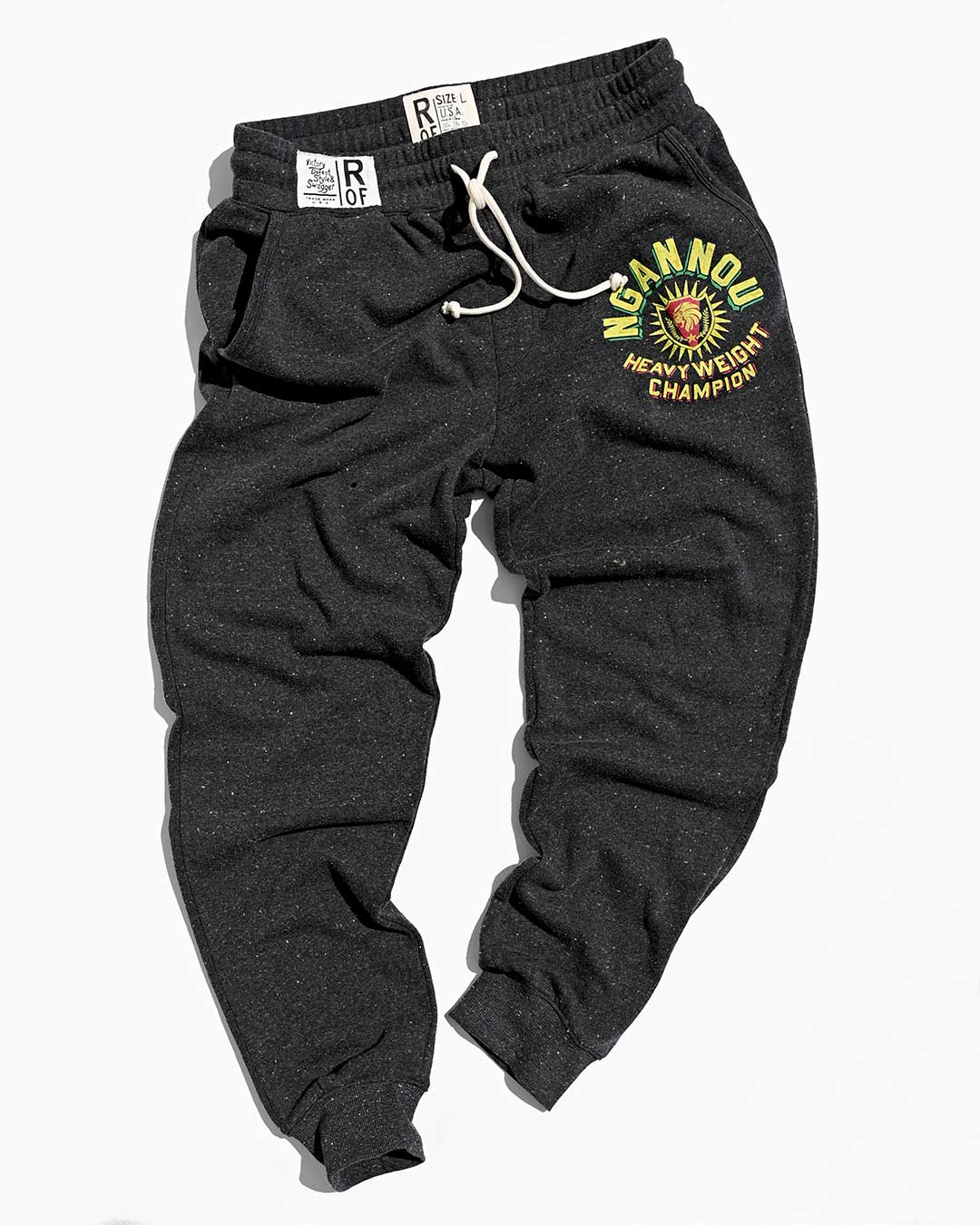 Ngannou HWC Black Sweatpants