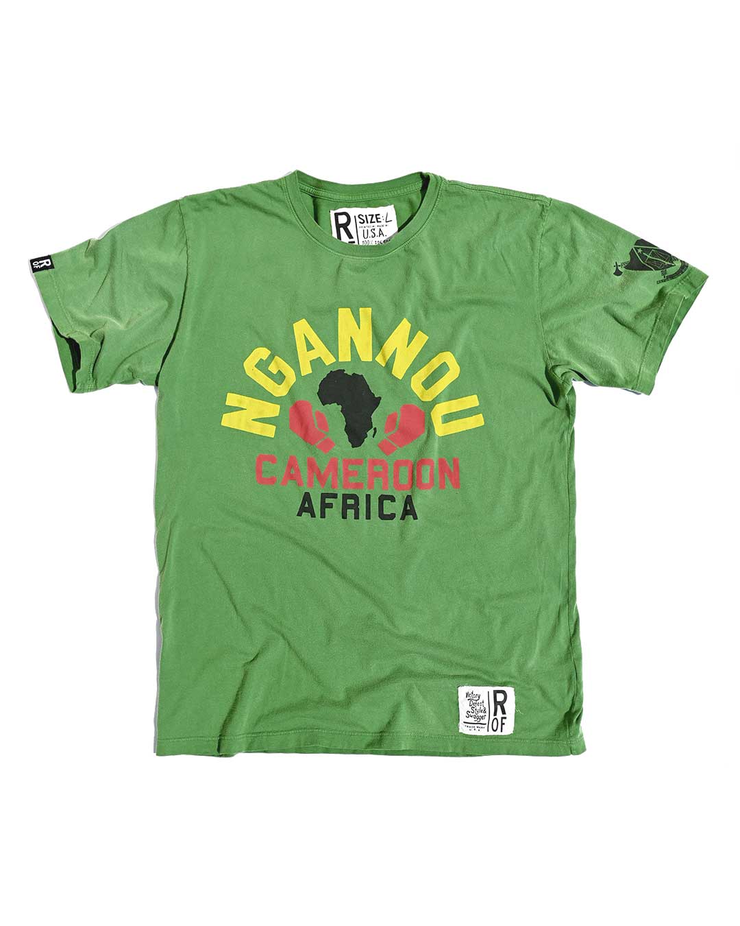 Ngannou Cameroon Green Tee