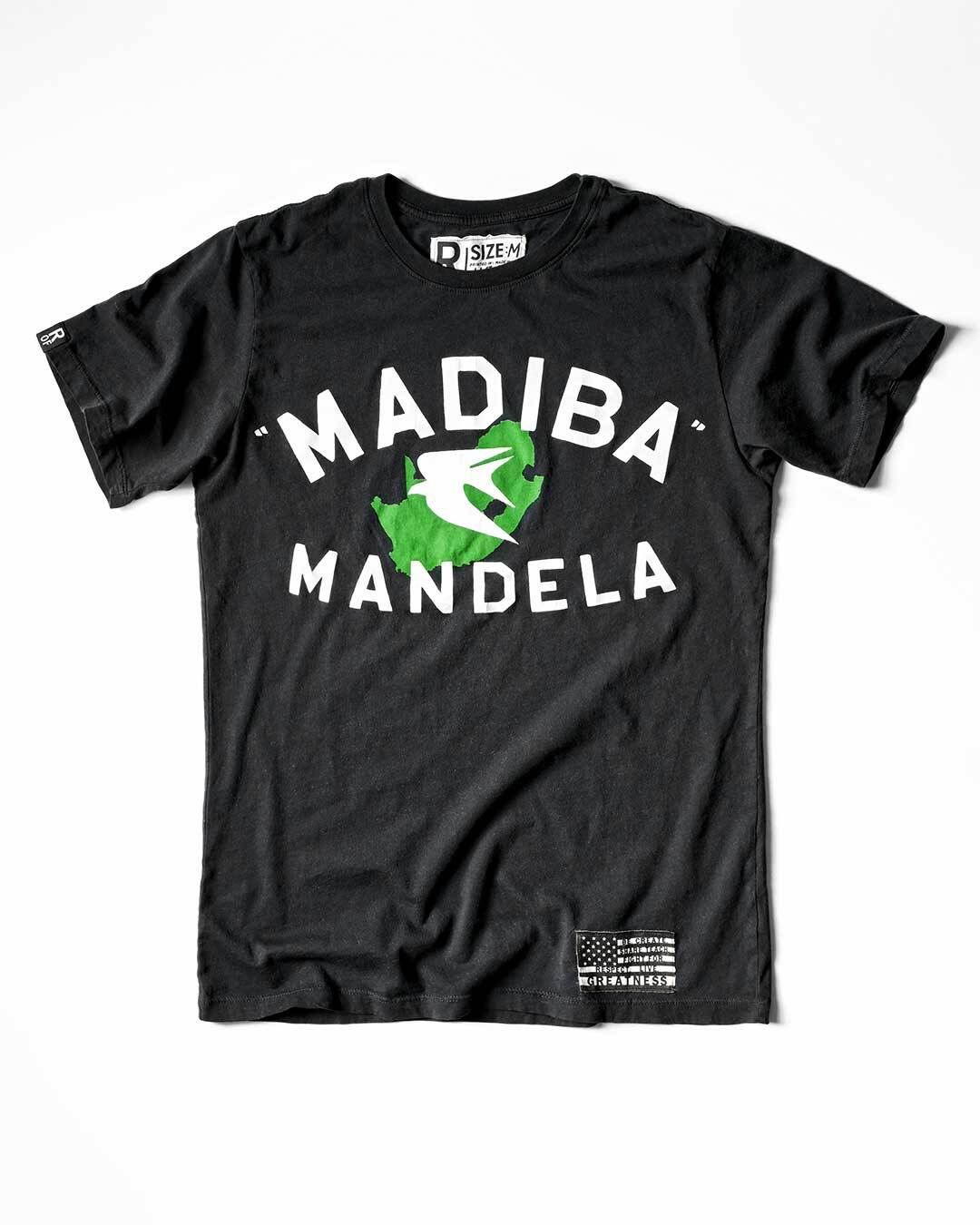 BHT - Mandela &#39;Madiba&#39; Black Tee