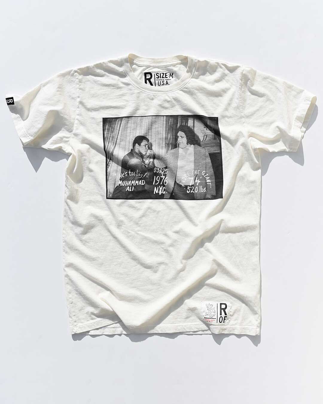 Ali &amp; Andre &quot;He&#39;s Too Big&quot; Photo Tee - Roots of Fight Canada