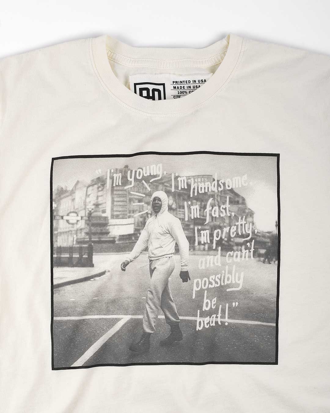 Ali &quot;Can&#39;t Possibly Be Beat&quot; Photo Tee - Roots of Fight Canada