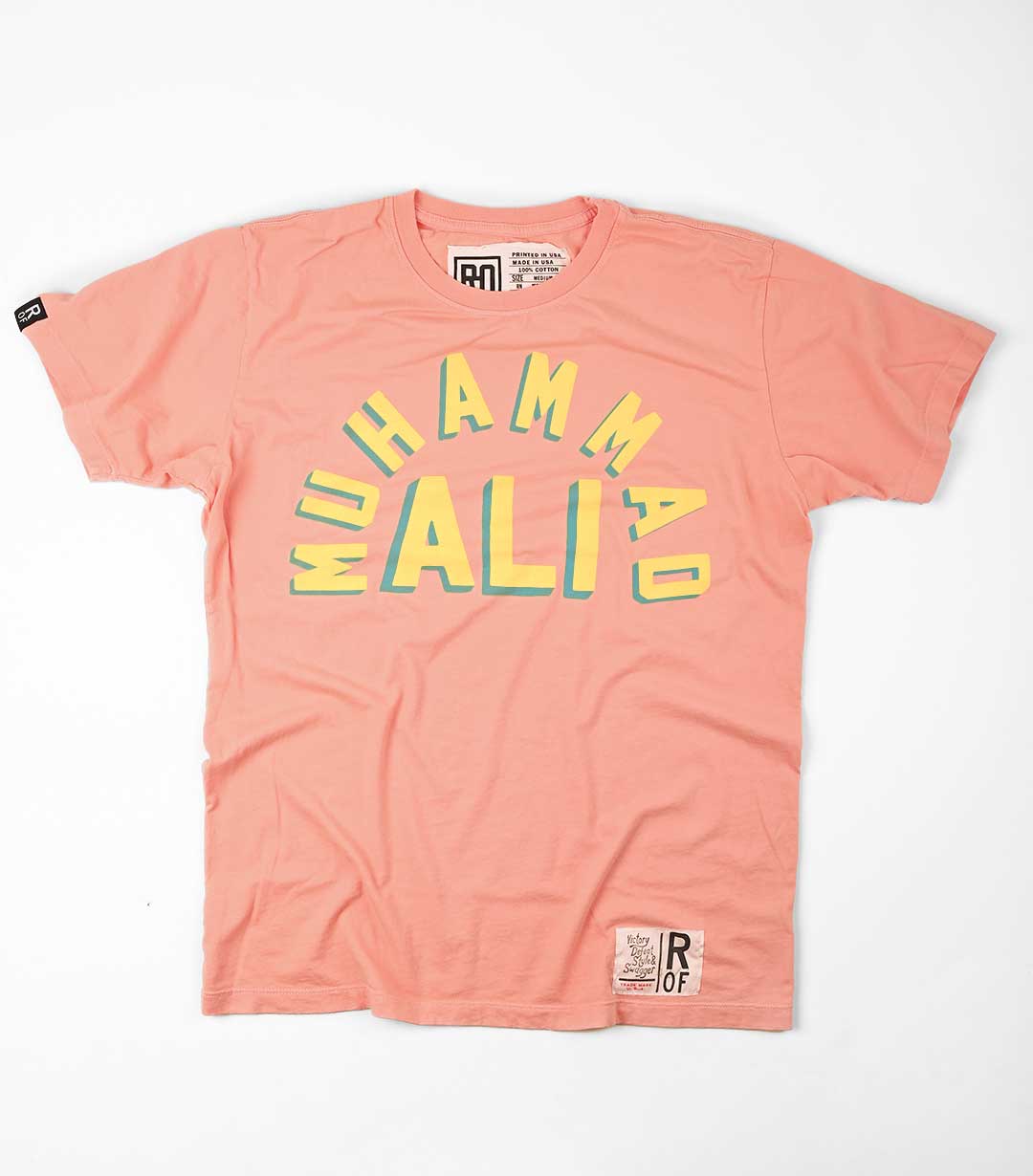 Ali Classic Coral Tee - Roots of Fight