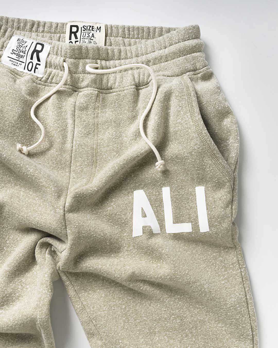 Ali Classic Heather Sage Sweatpants - Roots of Fight Canada
