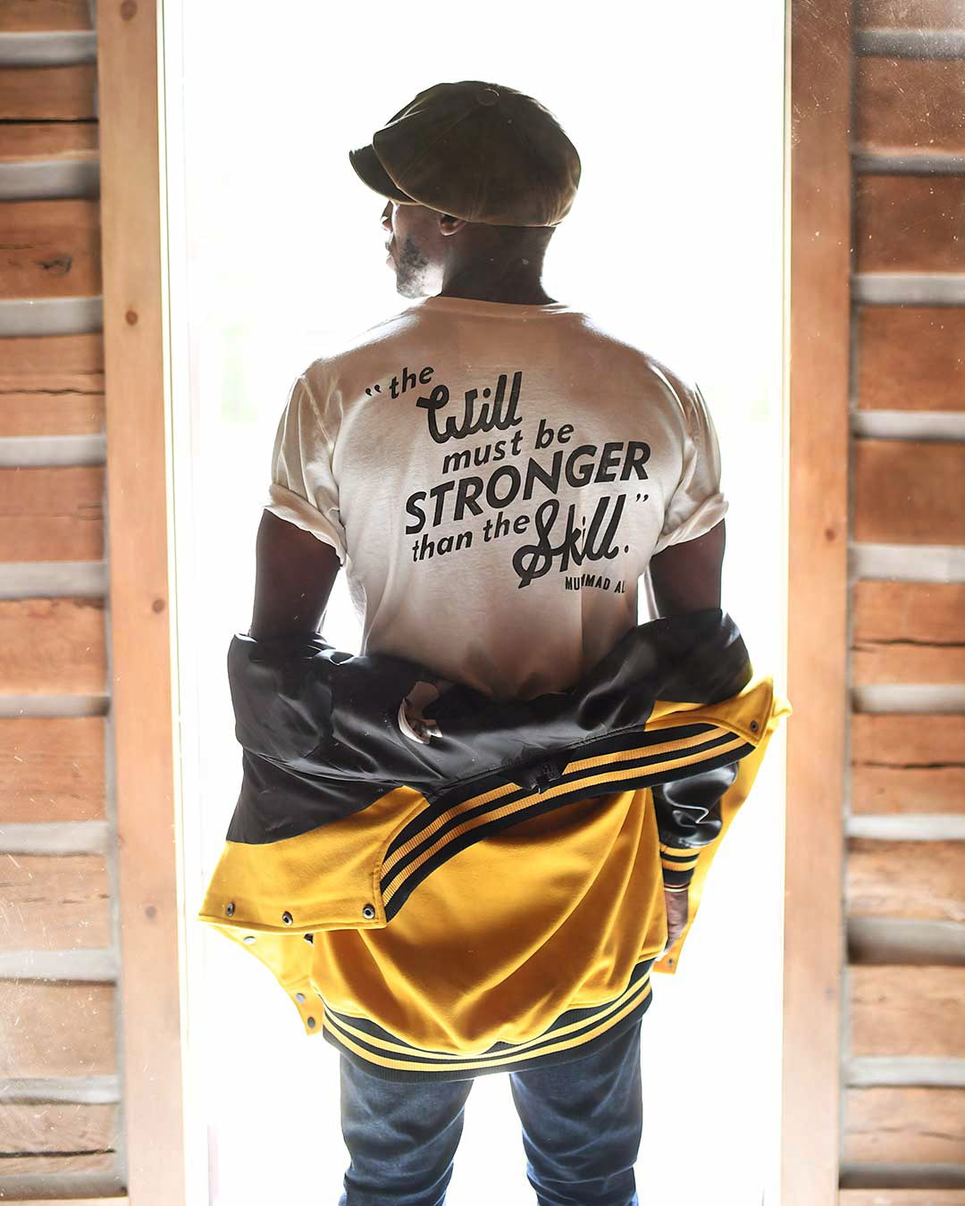 Ali Deer Lake &#39;Will Skill&#39; Photo Tee - Roots of Fight Canada