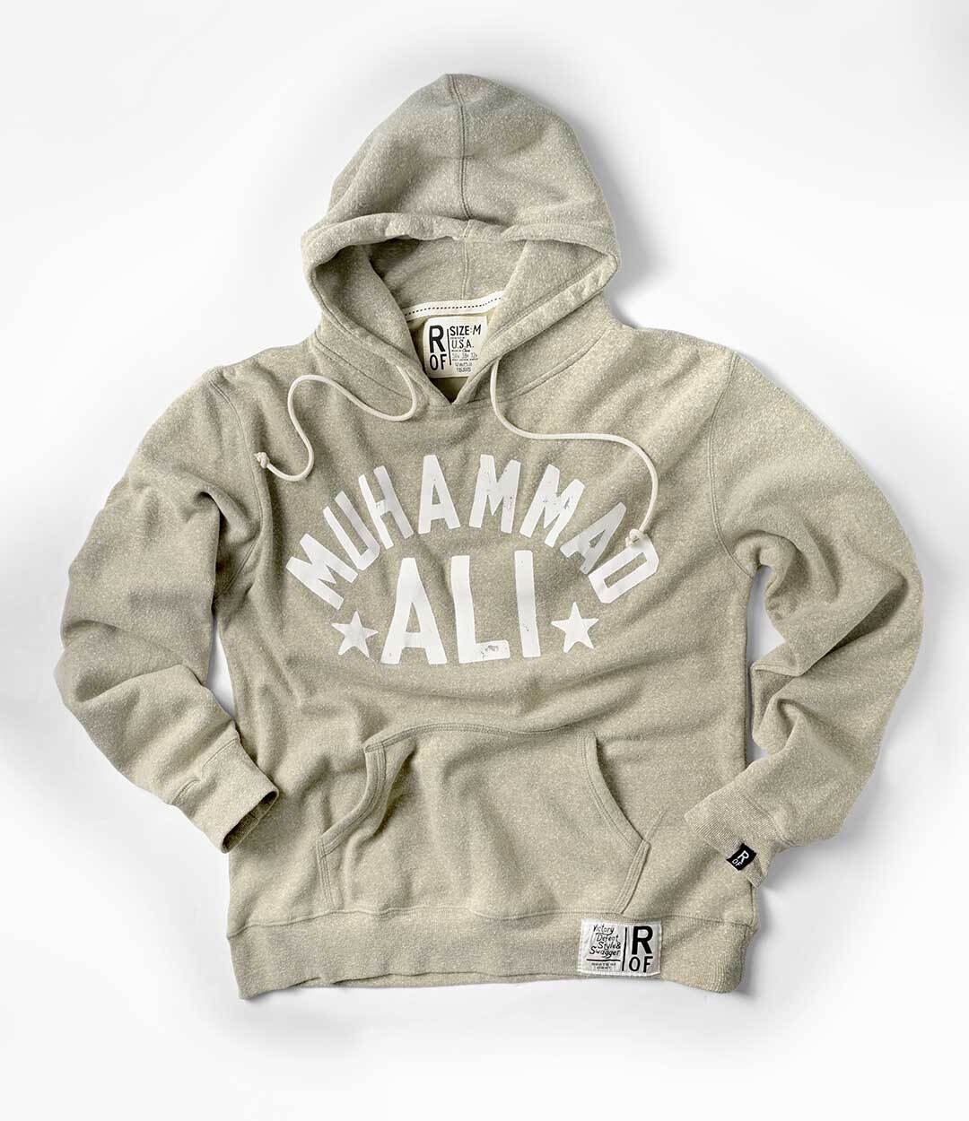 Ali Float Quote Heather Sage PO Hoody - Roots of Fight Canada