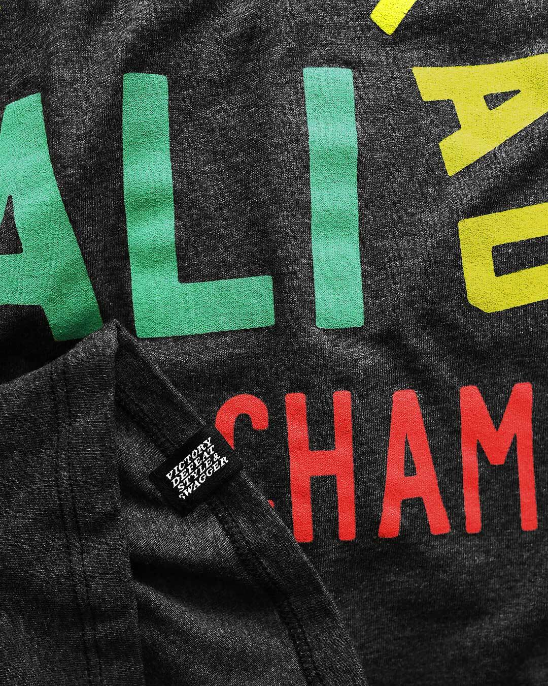Ali People's Champ Black Tank - Roots of Fight