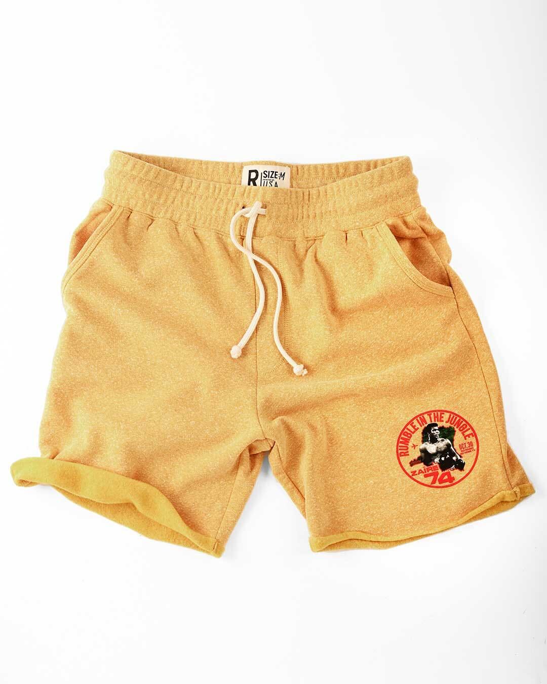 Ali Rumble &#39;74 Gold Rumble Shorts - Roots of Fight Canada