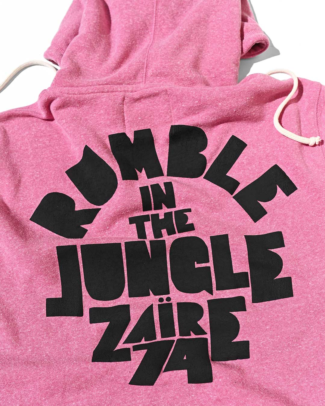 Ali Rumble in the Jungle Pink Hoody - Roots of Fight Canada