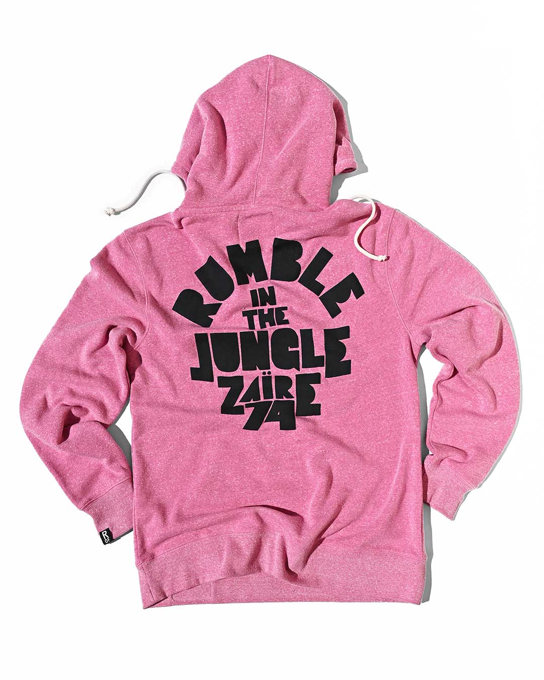 Ali Rumble in the Jungle Pink Hoody - Roots of Fight Canada
