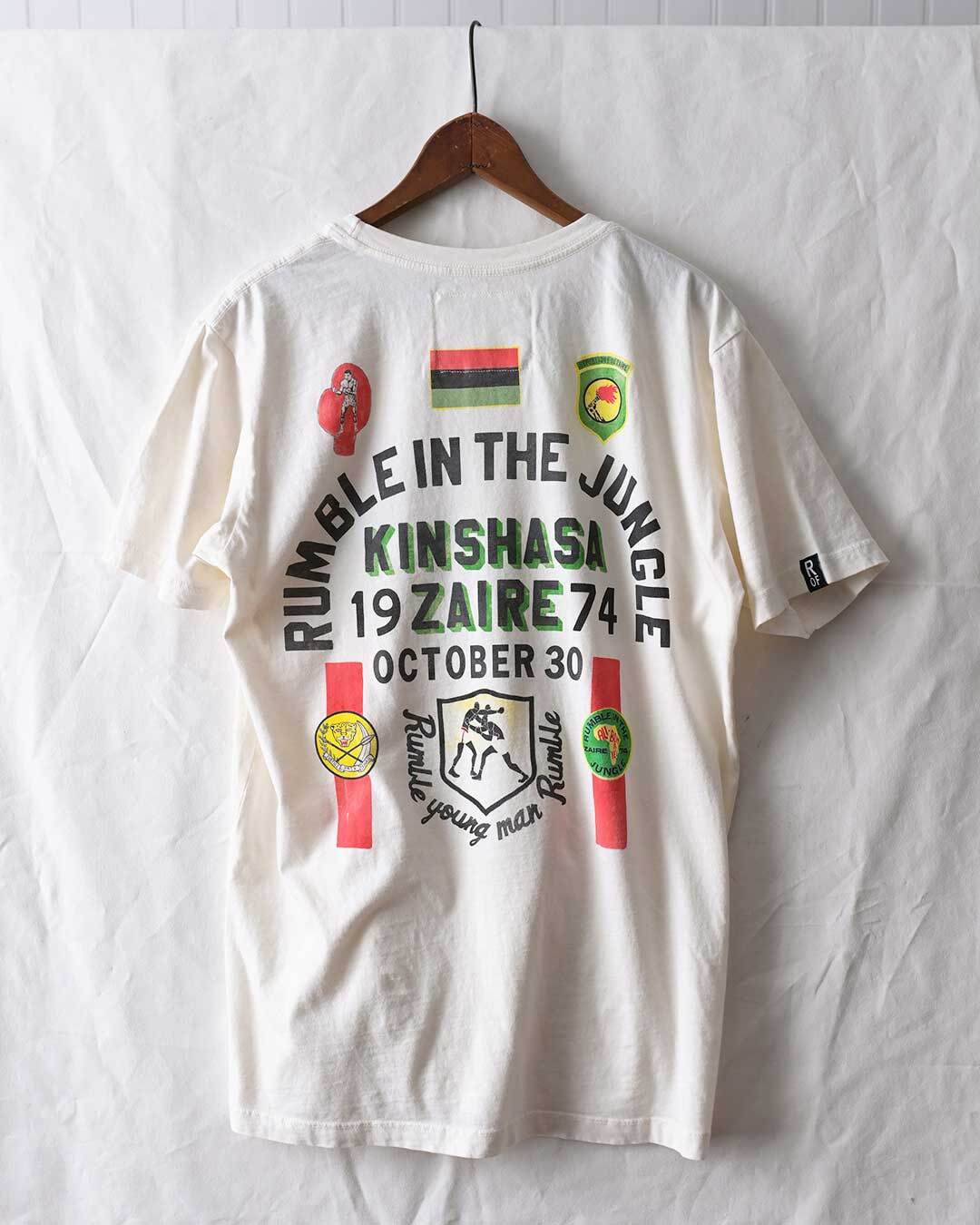 Ali Rumble &#39;The People&#39;s Champ&#39; White Tee - Roots of Fight Canada