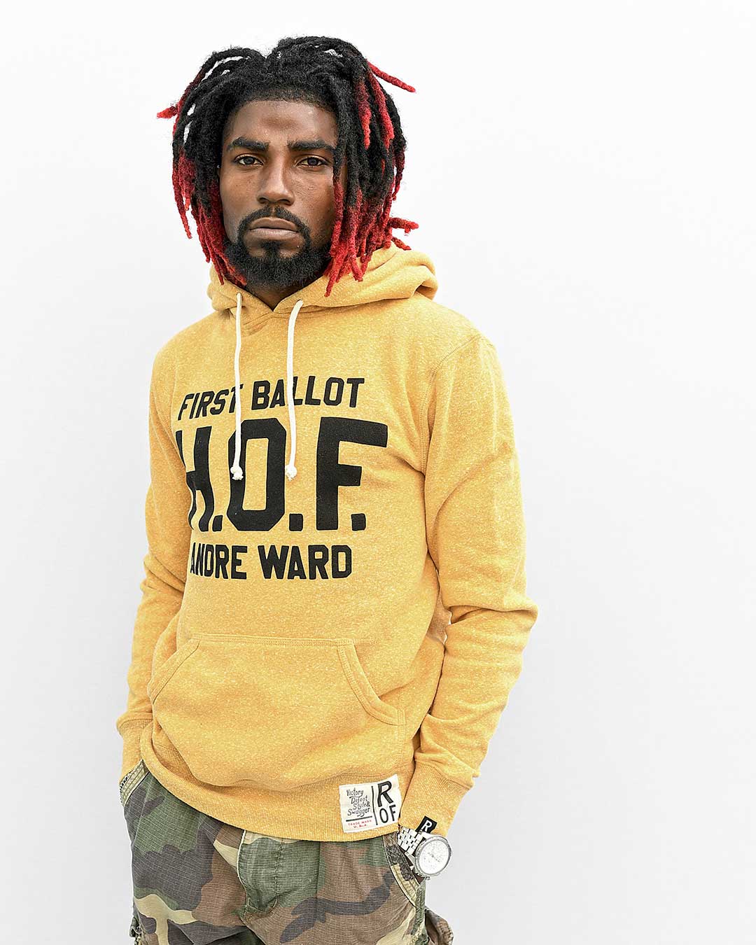 Andre Ward H.O.F. Yellow PO Hoody - Roots of Fight