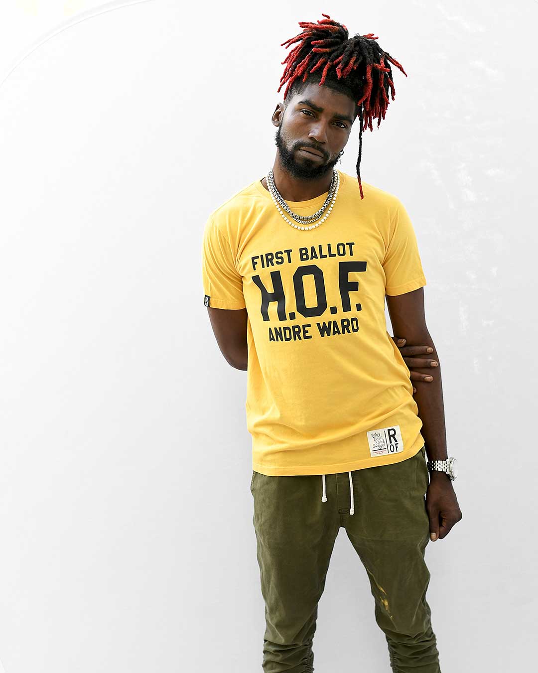 Andre Ward H.O.F. Yellow Tee - Roots of Fight Canada