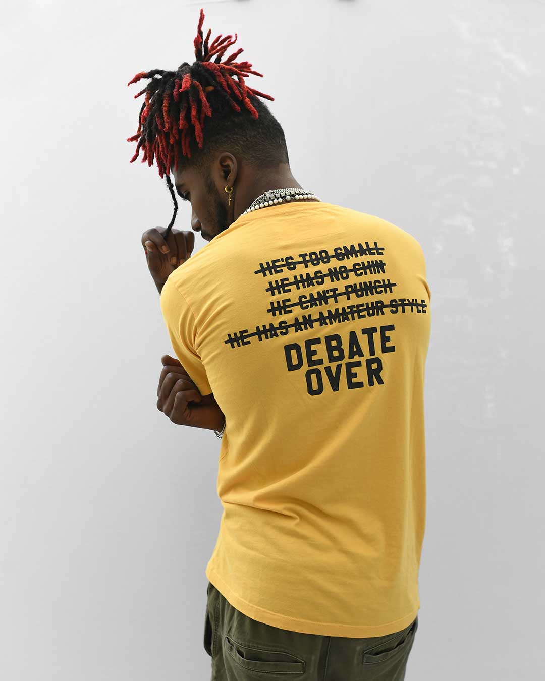 Andre Ward H.O.F. Yellow Tee - Roots of Fight Canada