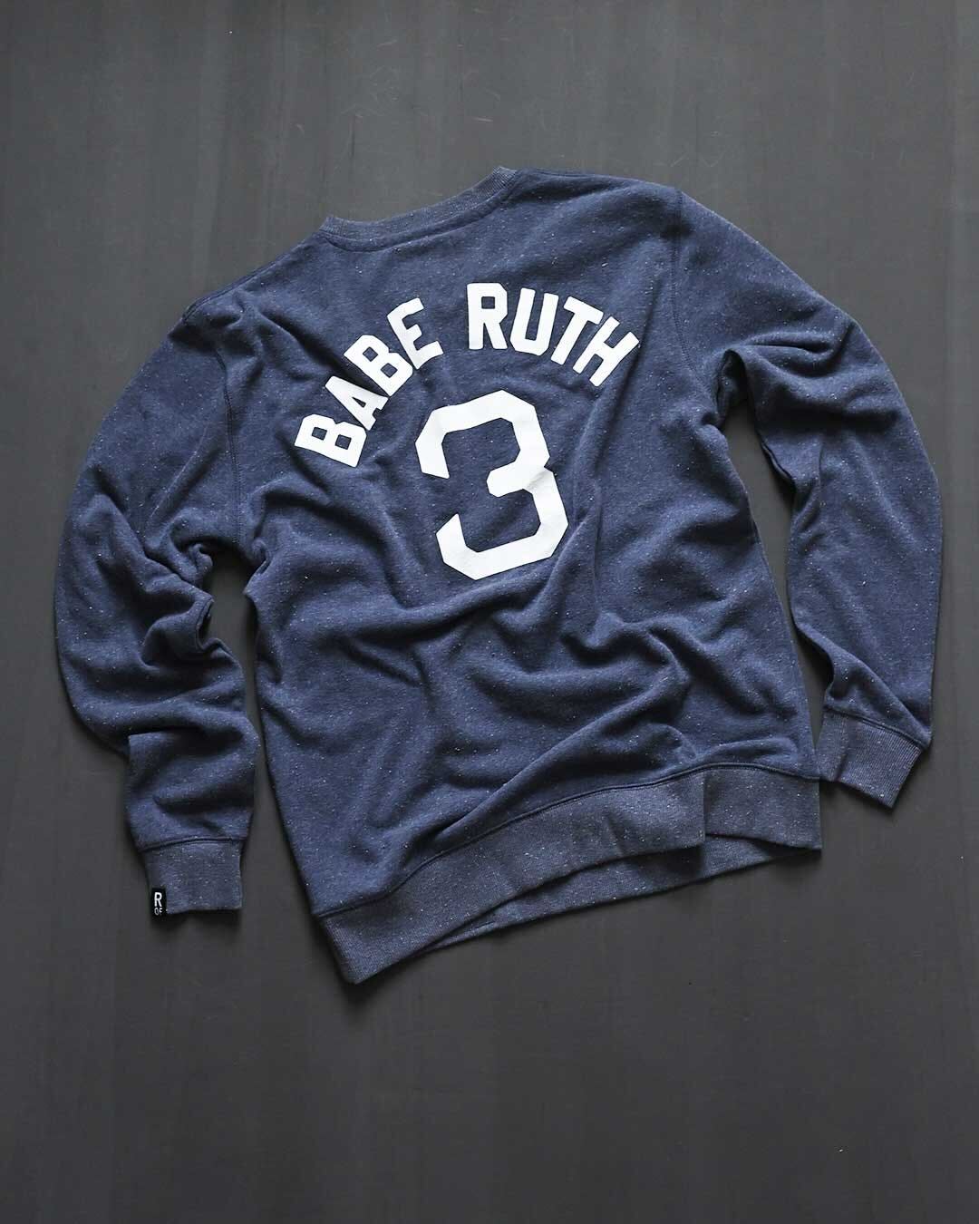 Babe Ruth 1920-1934 NY Navy Sweatshirt - Roots of Fight Canada