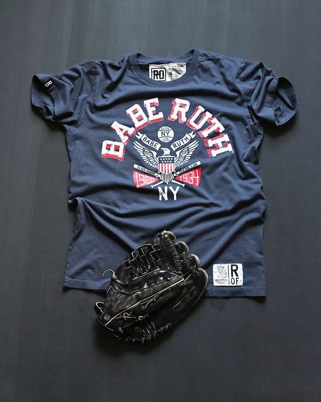 Babe Ruth 1920-1934 NY Navy Tee - Roots of Fight Canada