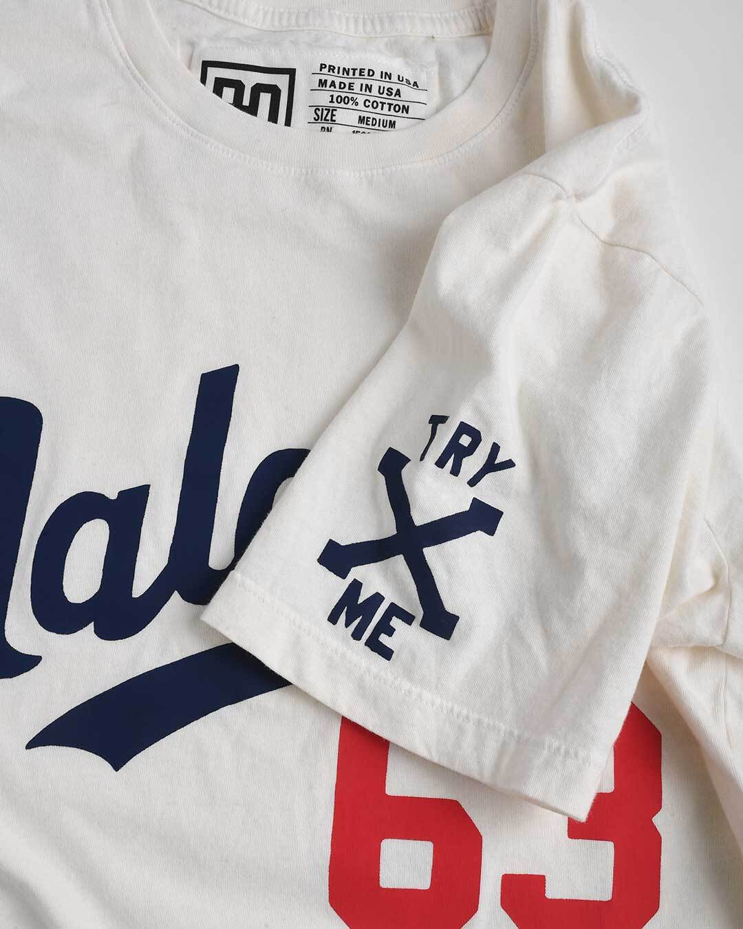 BHT - Malcolm X &#39;63 White Tee - Roots of Fight