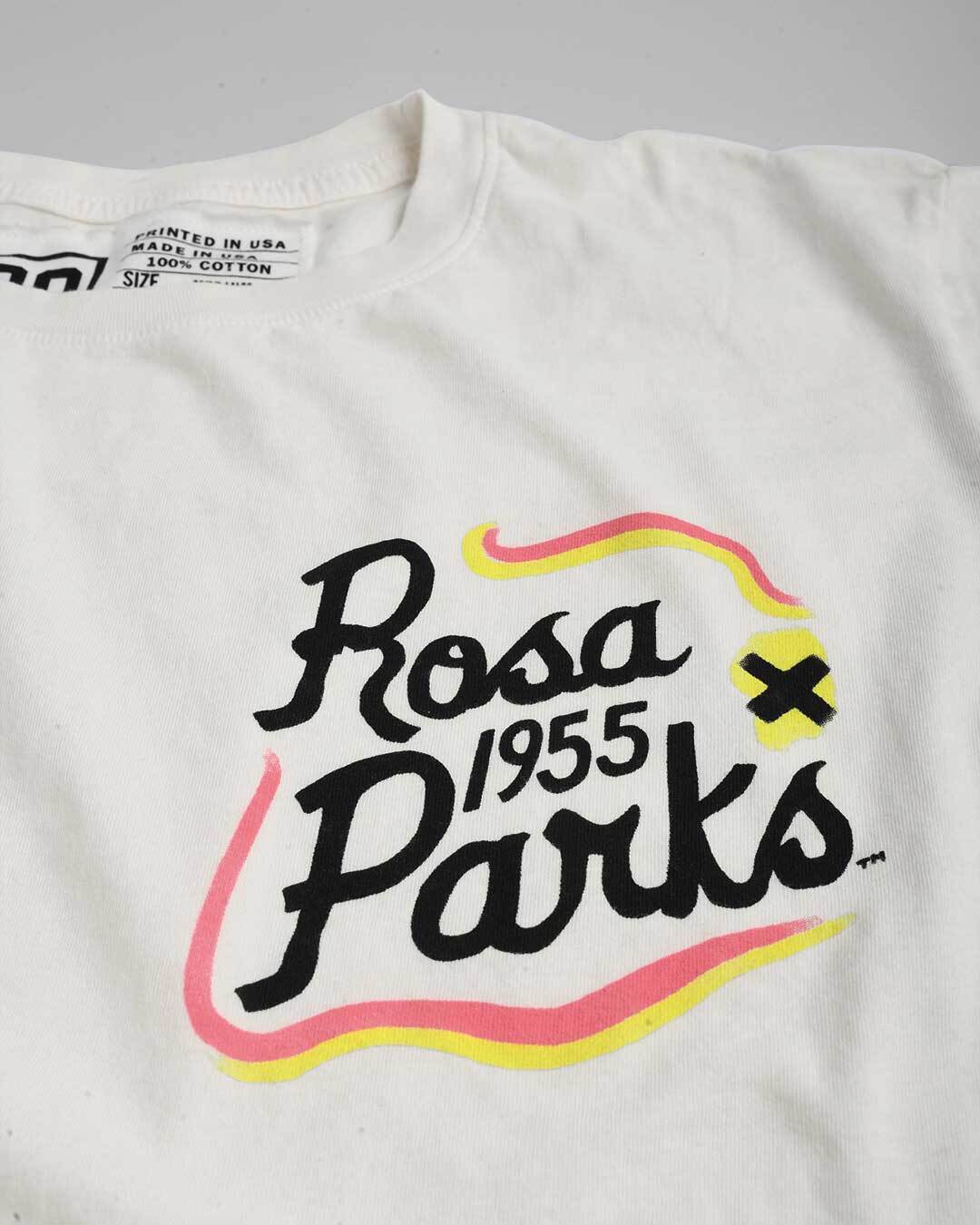 BHT - Rosa Parks 1955 White Tee - Roots of Fight Canada