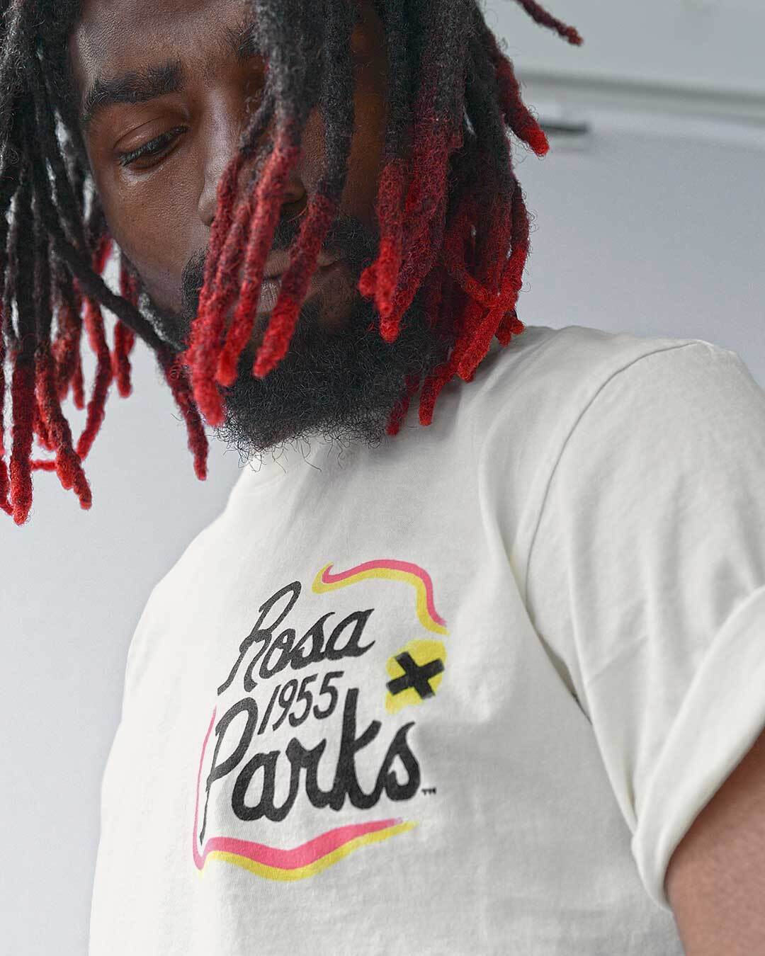 BHT - Rosa Parks 1955 White Tee - Roots of Fight Canada