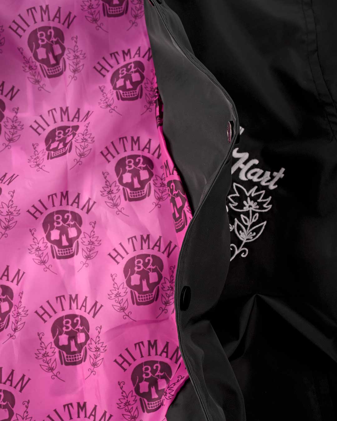 Bret Hart 32 Execution Stadium Jacket - Roots of Fight Canada