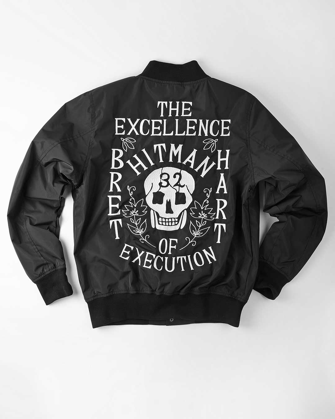 Bret Hart 32 Execution Stadium Jacket - Roots of Fight Canada
