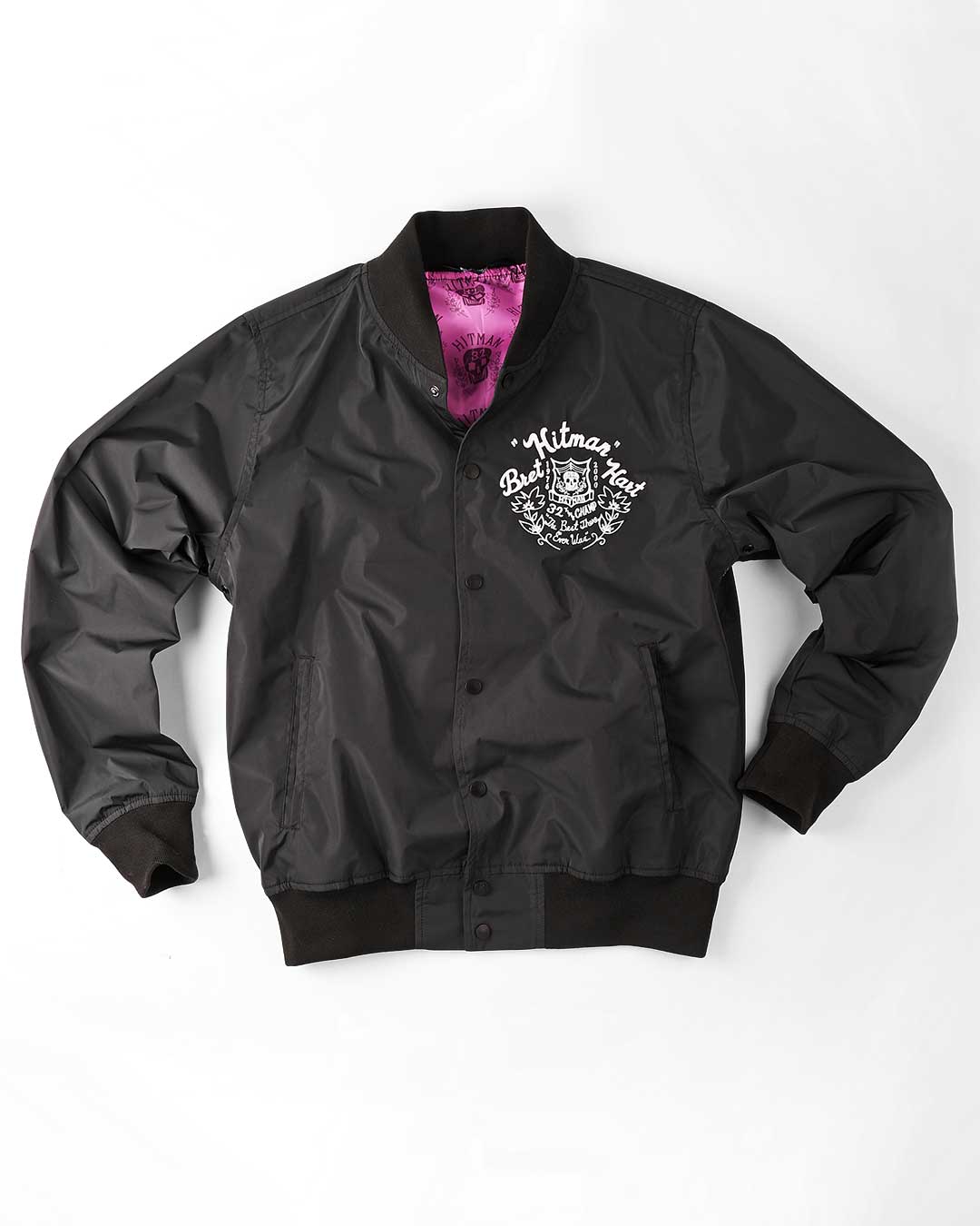 Bret Hart 32 Execution Stadium Jacket - Roots of Fight Canada