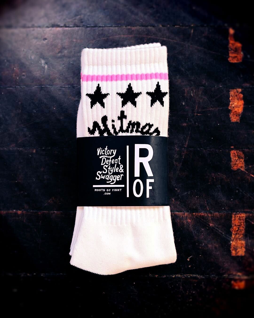 Bret Hart Hitman Skull Socks - Roots of Fight Canada