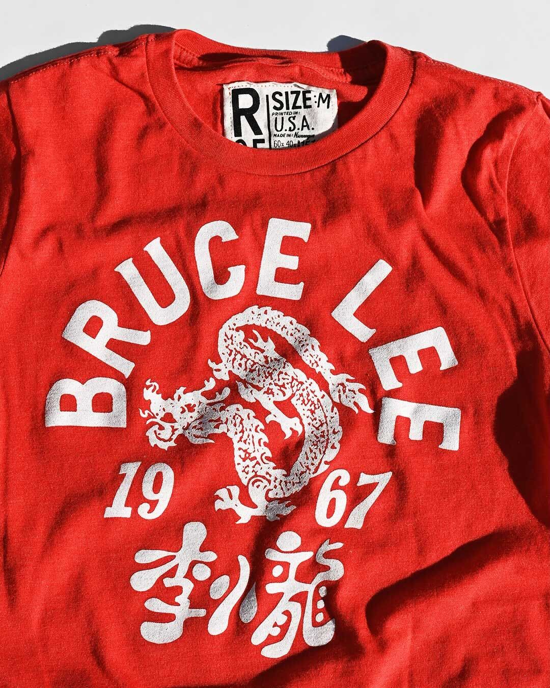 Bruce Lee 1967 Red Kid&#39;s Tee - Roots of Fight Canada