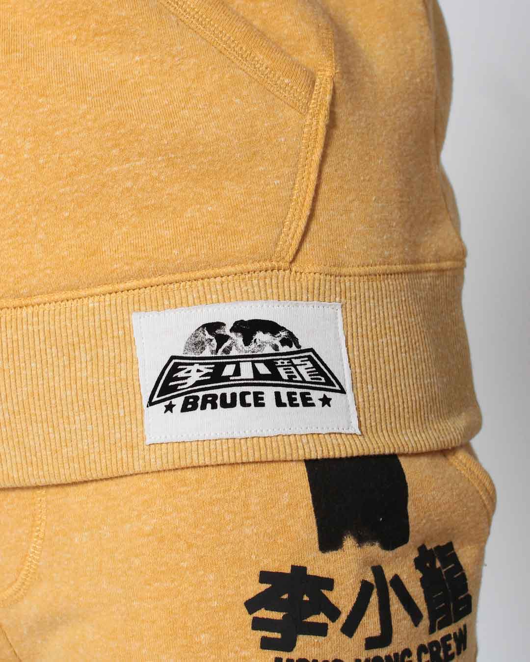 Bruce Lee 1972 Gold Pullover Hoody - Roots of Fight Canada
