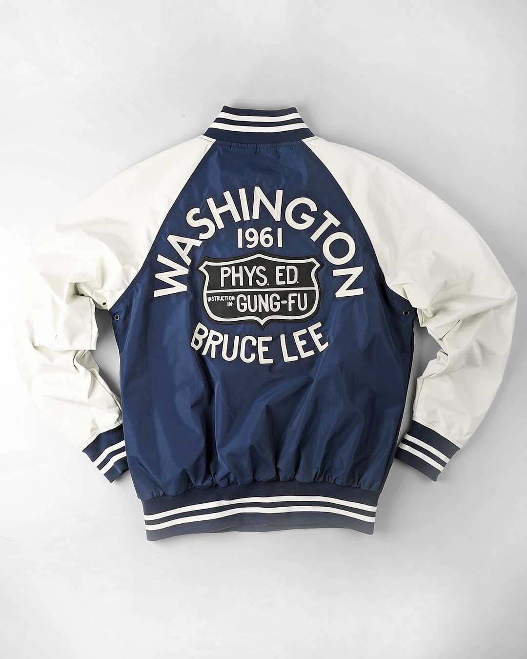 Bruce Lee Athletic Dept Stadium Jacket Bundle - Roots of Fight