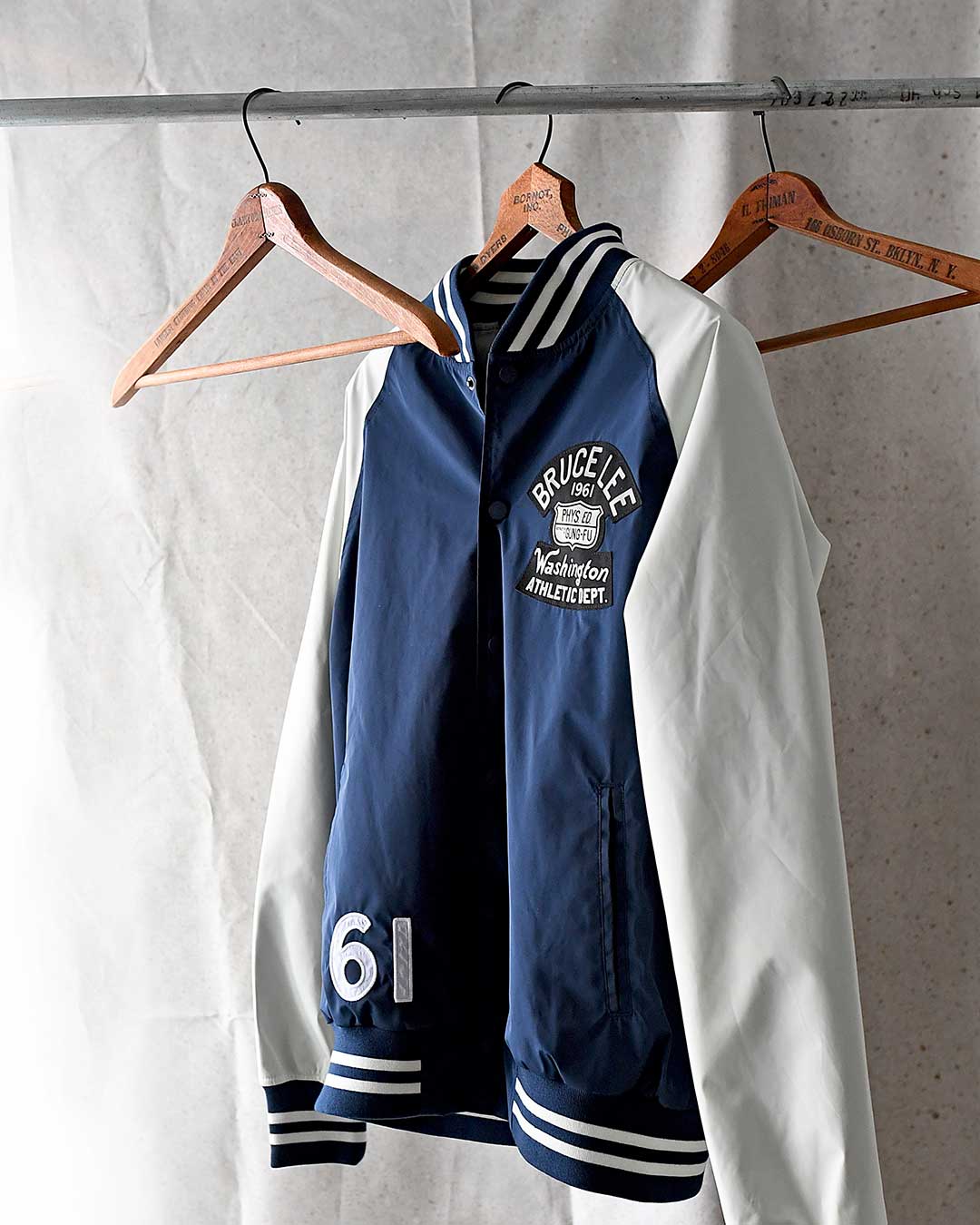 Bruce Lee Athletic Dept Stadium Jacket Bundle - Roots of Fight