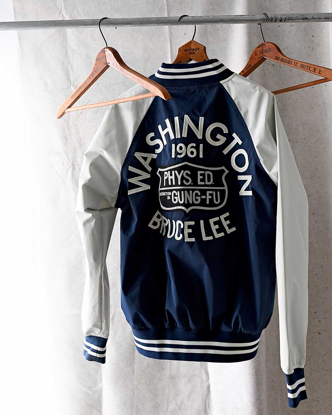 Bruce Lee Athletic Dept Stadium Jacket Bundle - Roots of Fight
