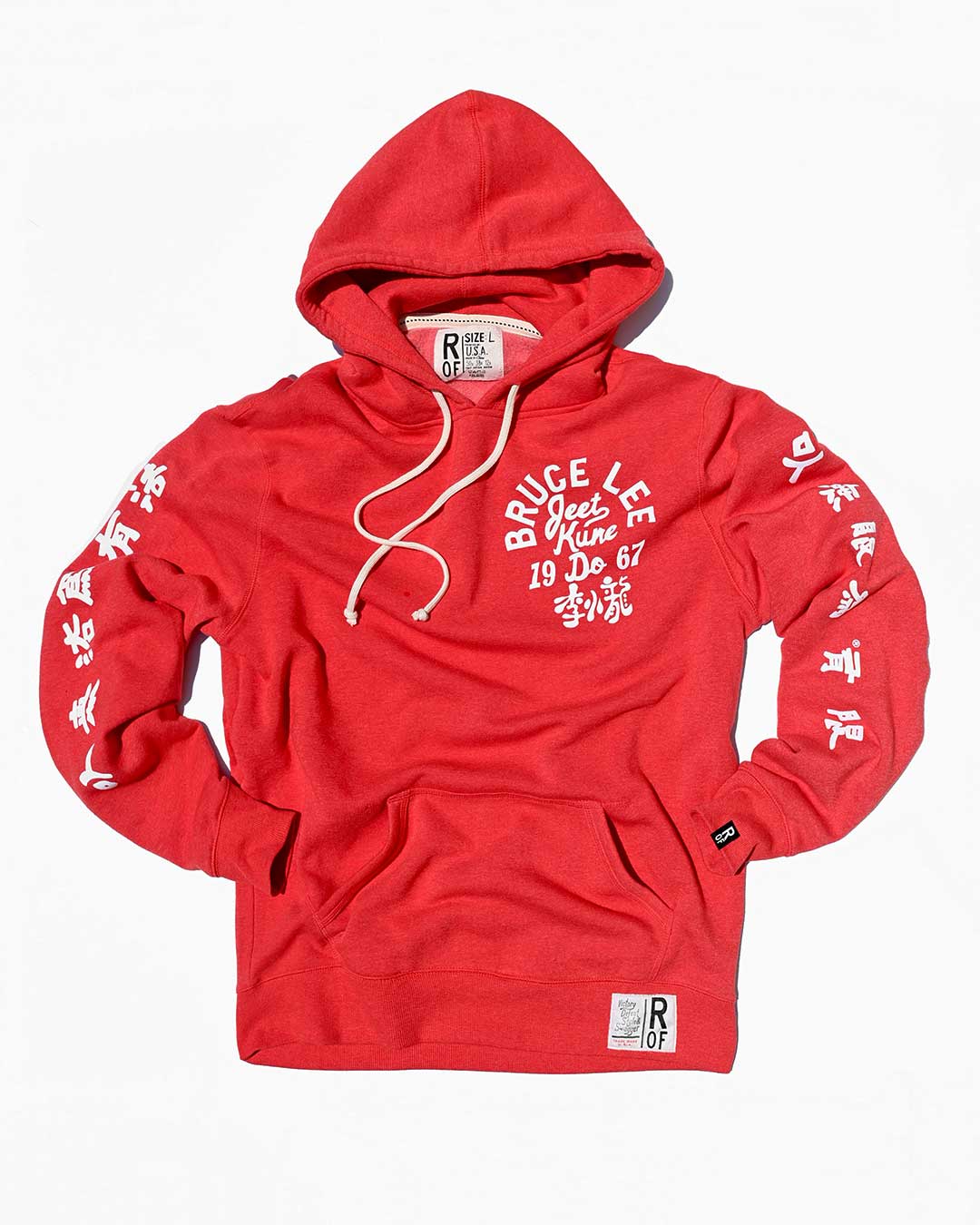 Bruce Lee JKD 1967 Red PO Hoody - Roots of Fight Canada