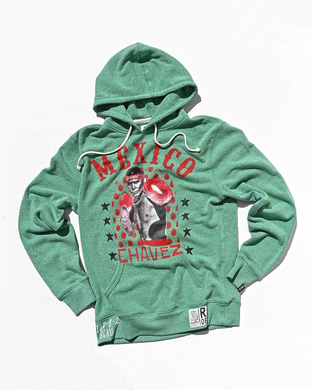 Chavez Mexico Green PO Hoody - Roots of Fight Canada